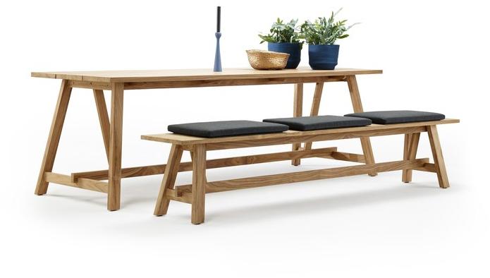 solpuri Прямоугольный садовый стол из тика Country sun-id-1395958 - Вид №2