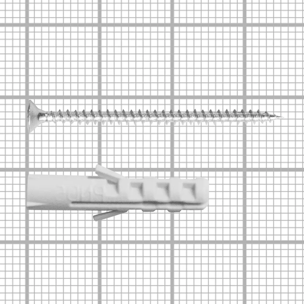 Дюбели потайные STANDERS PND 5х25 мм с шурупами для бетона и кирпича, 200 шт 83387759 STLM-0040712 - Вид №4