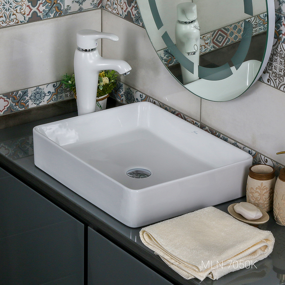 Накладная раковина melana mln-7050k 7050K-805 - Вид №1