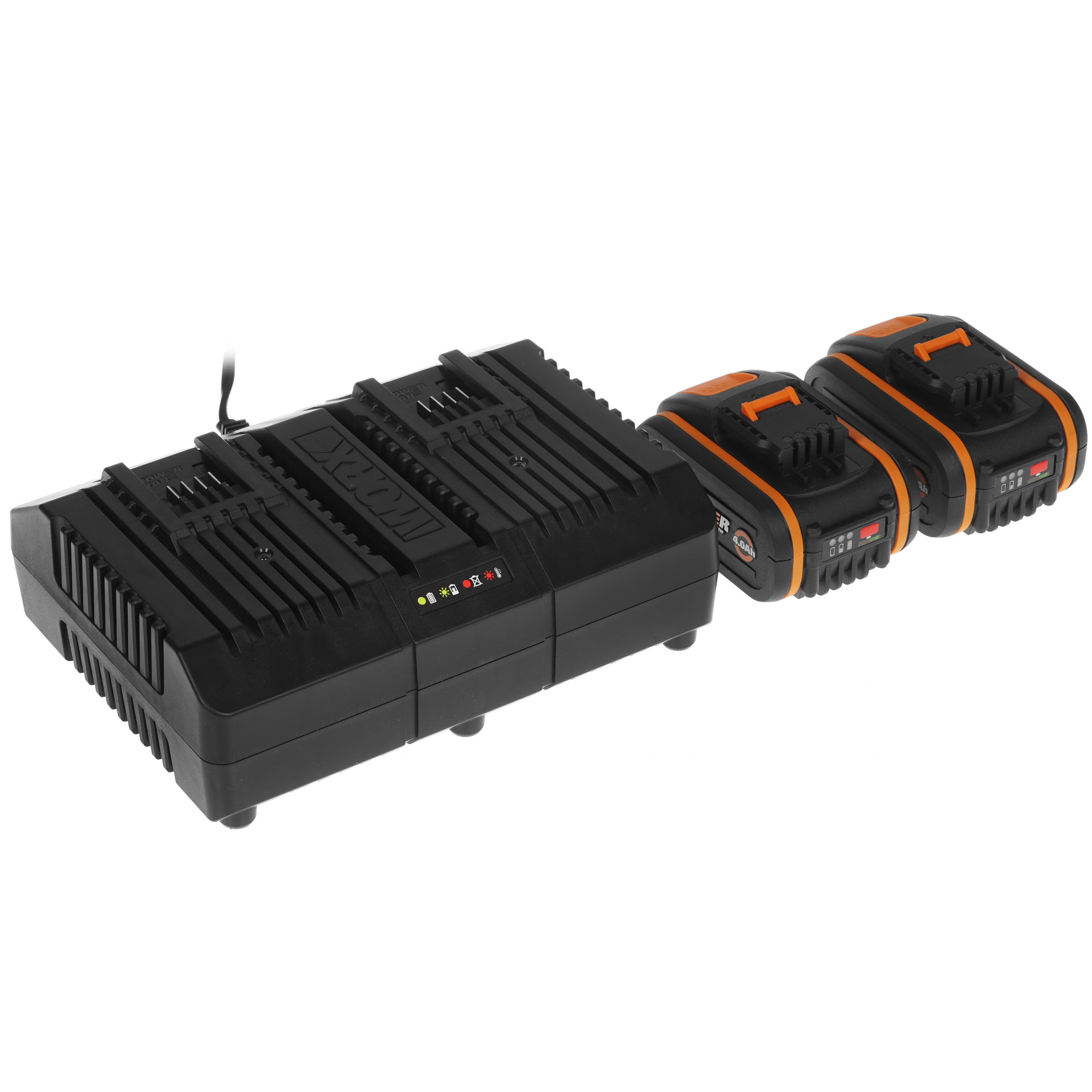 Набор аккумуляторов с зарядным устройством Worx WA3611 PowerShare 20V 8143101 STDN-0005625