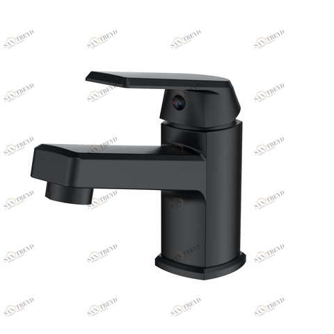 OneLife by Orange P02-021b однозахватный полимерный смеситель для раковины, цвет черный Никель sun-id-1517298