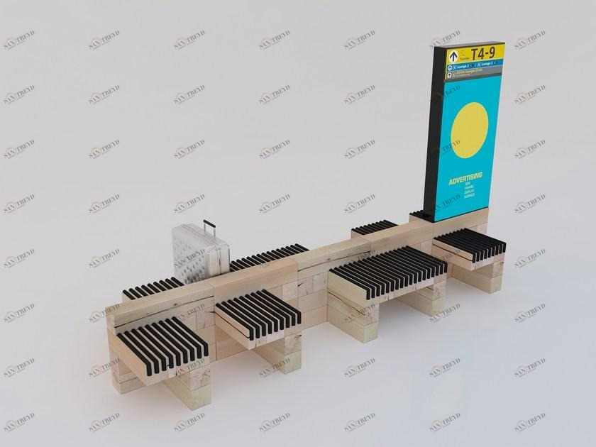 CRAFTWAND Скамейка для инфопункта из бука Craftwand® sun-id-1502575