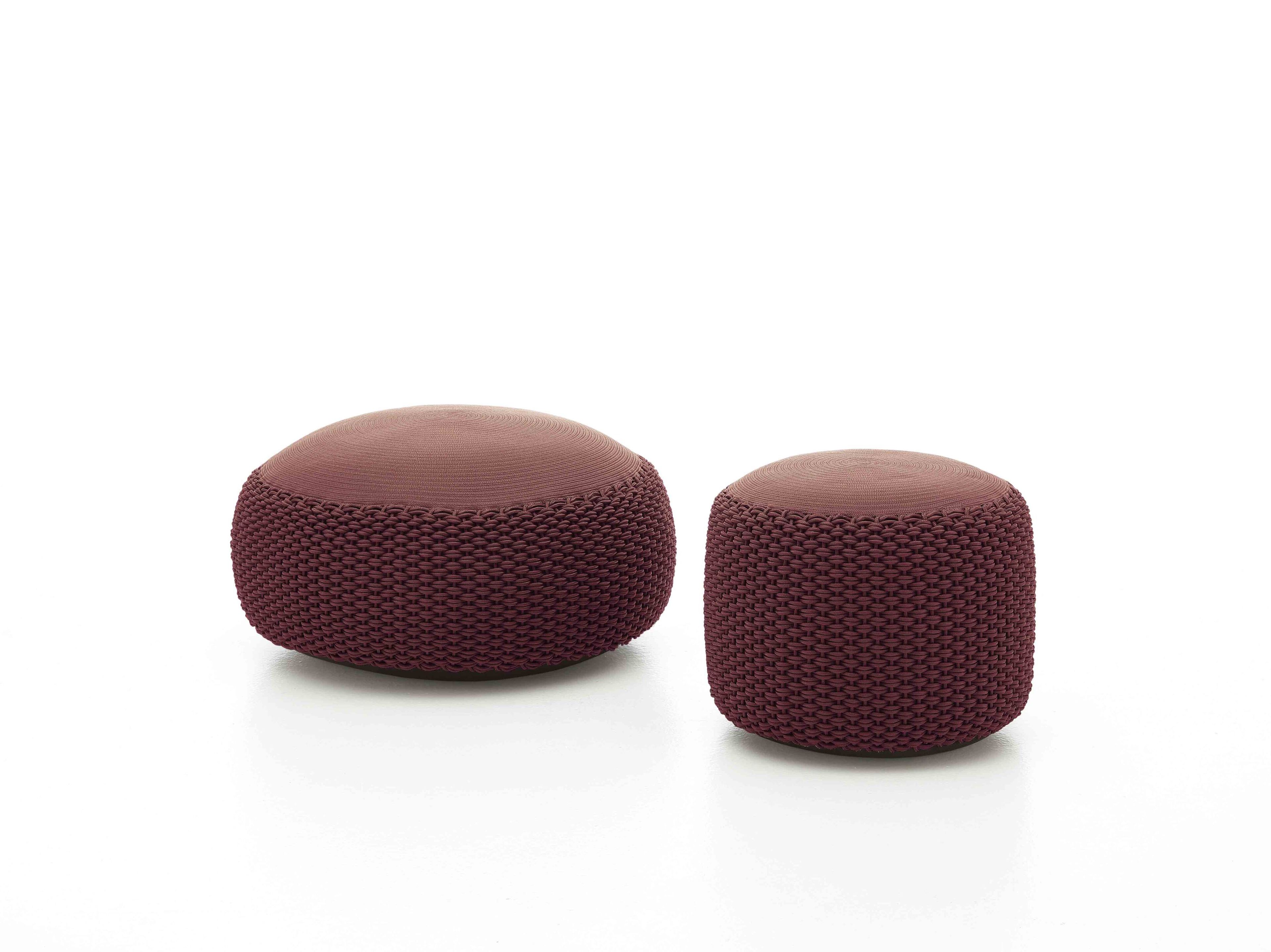 Мягкий и плетеный садовый пуф Nodo Italia BIG STONE ARCH-00001777 - Вид №3