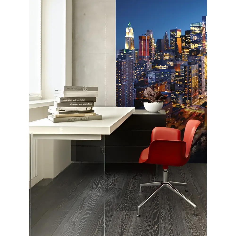 Фотообои 3D Flizart «Ночной город», флизелиновые, 200x280 см FBRUSH STLM-2183757 - Вид №2