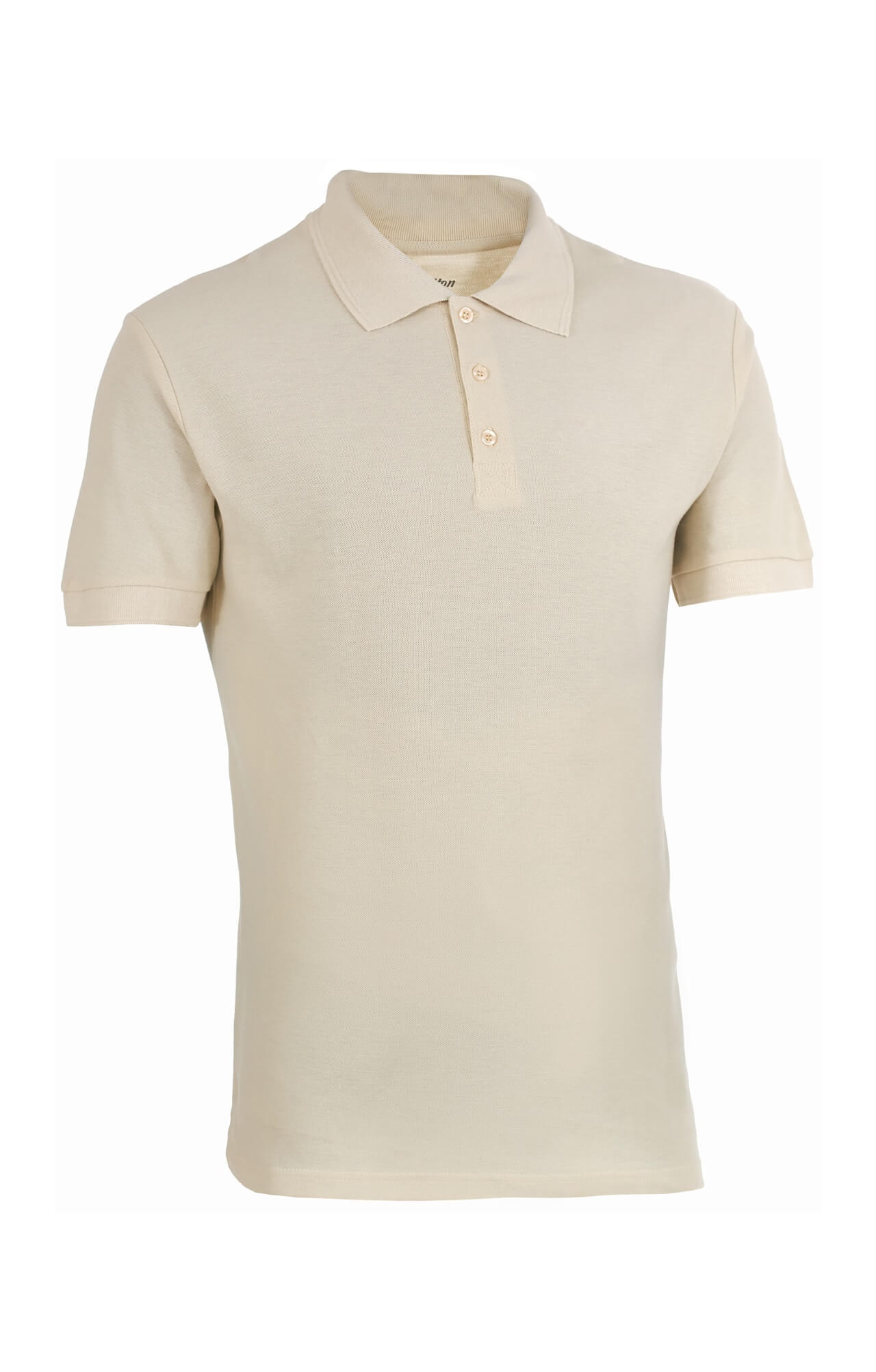 62208 Тенниска-поло мужская бежевая LUXE  Одежда для салонов красоты  размер XL  - Вид №2