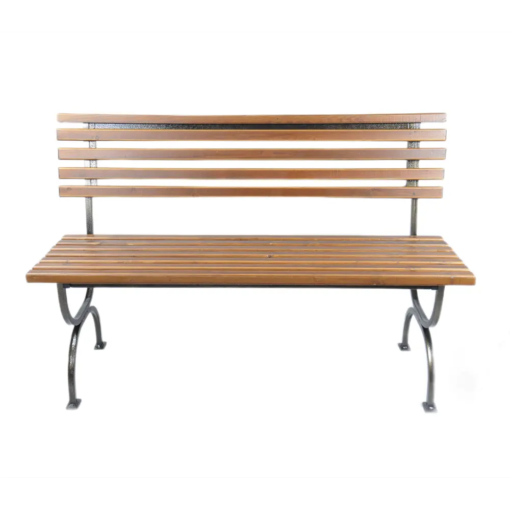 Скамейка садовая Классика СКК-1-11 150x41x85 см дерево коричневый 84609053 STLM-2011328 Santreyd  - Вид №1