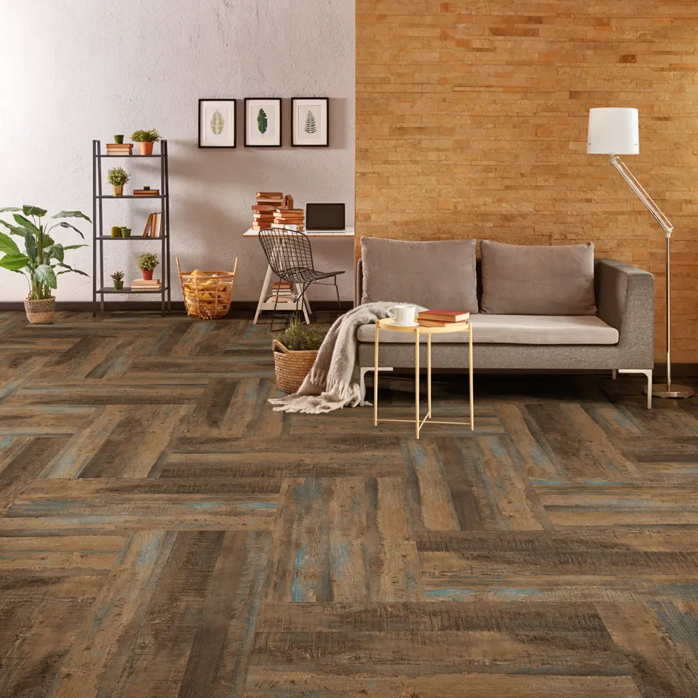 Tarkett Jazz Django - ПВХ плитка под дерево серого цвета 83232913