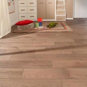 Инженерная доска Montblanc Дуб/Дуб Элегант Дуб с брашью (Текстурированная) 500-1800х180 мм.