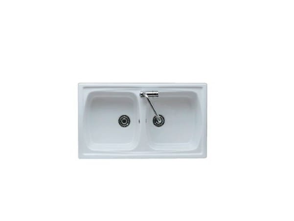 Раковина с 2 встроенными ваннами Galassia GENIUS 86 ARCH-00082119