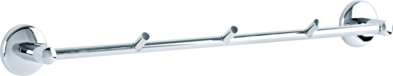 140102015 Держатель для полотенец Bianca длинный с 3 ручками 30см Eca  - Вид №1