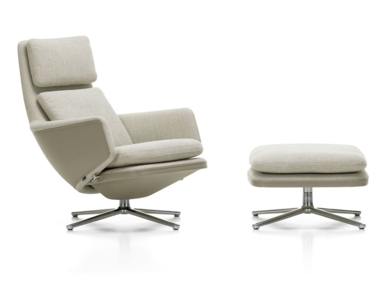 Ткань спиц кресло с подлокотниками VITRA Grand Relax ARCH-00109996 - Вид №7