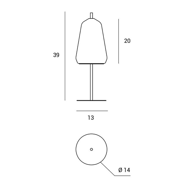 Miloox 1744.136 Настольный лампа X-RAY. - Вид №2