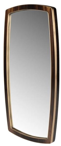 FRATO Зеркало из шпонированного дерева с настенной рамой Tributo Fac050014aaa  - Вид №1