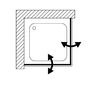 B9511ULUTR Alter Сollection душевая зона  Samo America 41274 - Вид №1