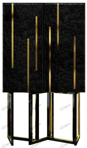 Porustudio Комод деревянный с распашными дверцами sun-id-1357790