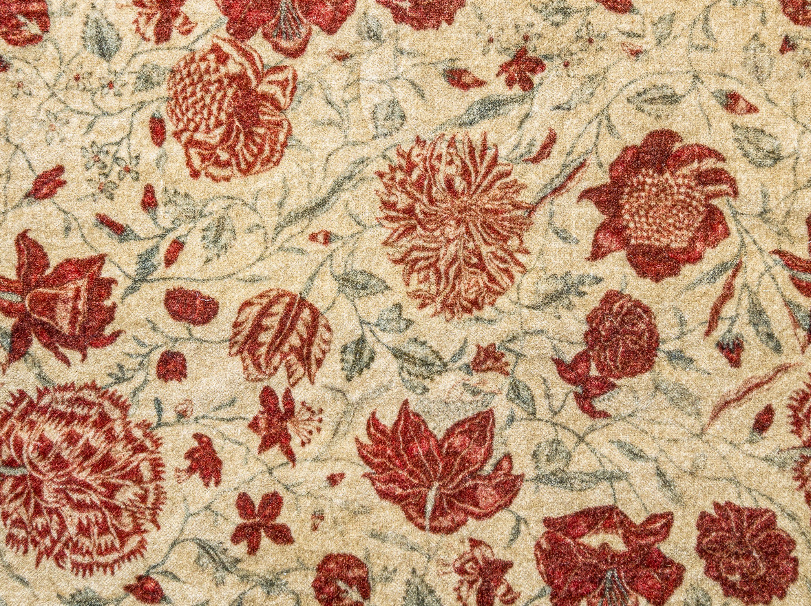 Хлопчатобумажная и льняная ткань с цветочным рисунком The House of Lyria FOSTER ARCH-00049851 - Вид №12