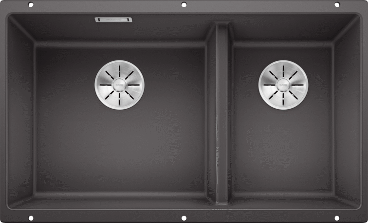 523152 Кухонная мойка Blanco Subline 430/270-U темная скала  Blanco Subline Темная скала - Вид №6
