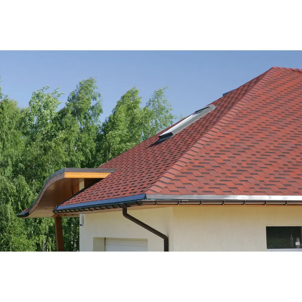 Коньково-карнизная черепица Технониколь Mida коричневый 15569401 STLM-2172951 - Вид №2