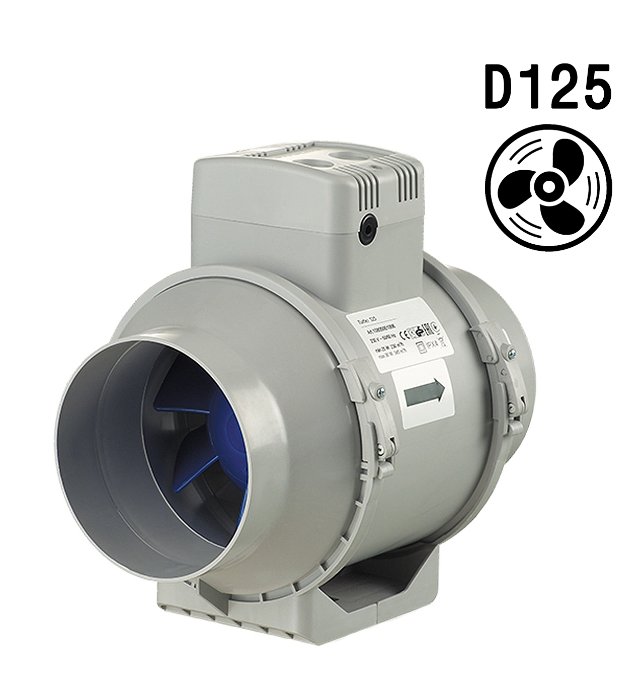 8891 Вентилятор ТТ ПРО 125 LAB.Space 