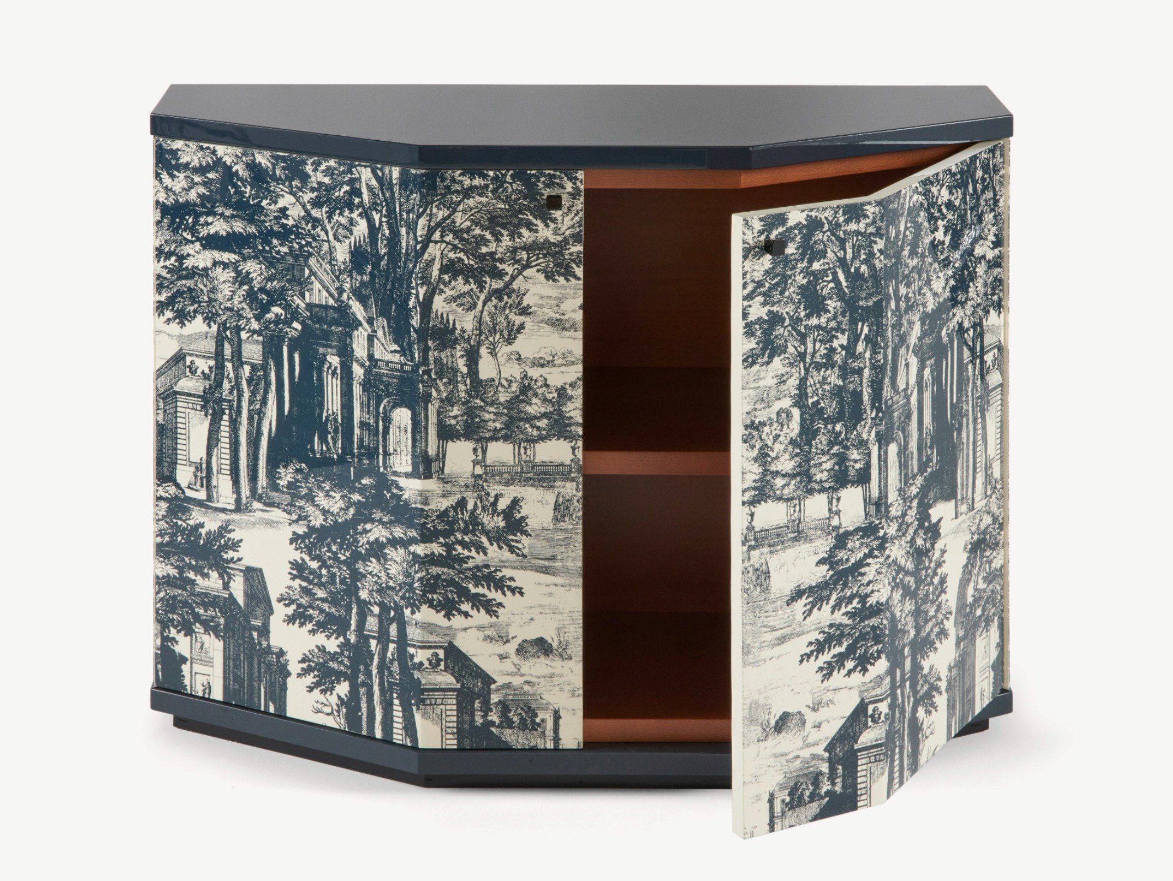 Маленький шкаф Fornasetti Giardino Settecentesco ARCH-00093642