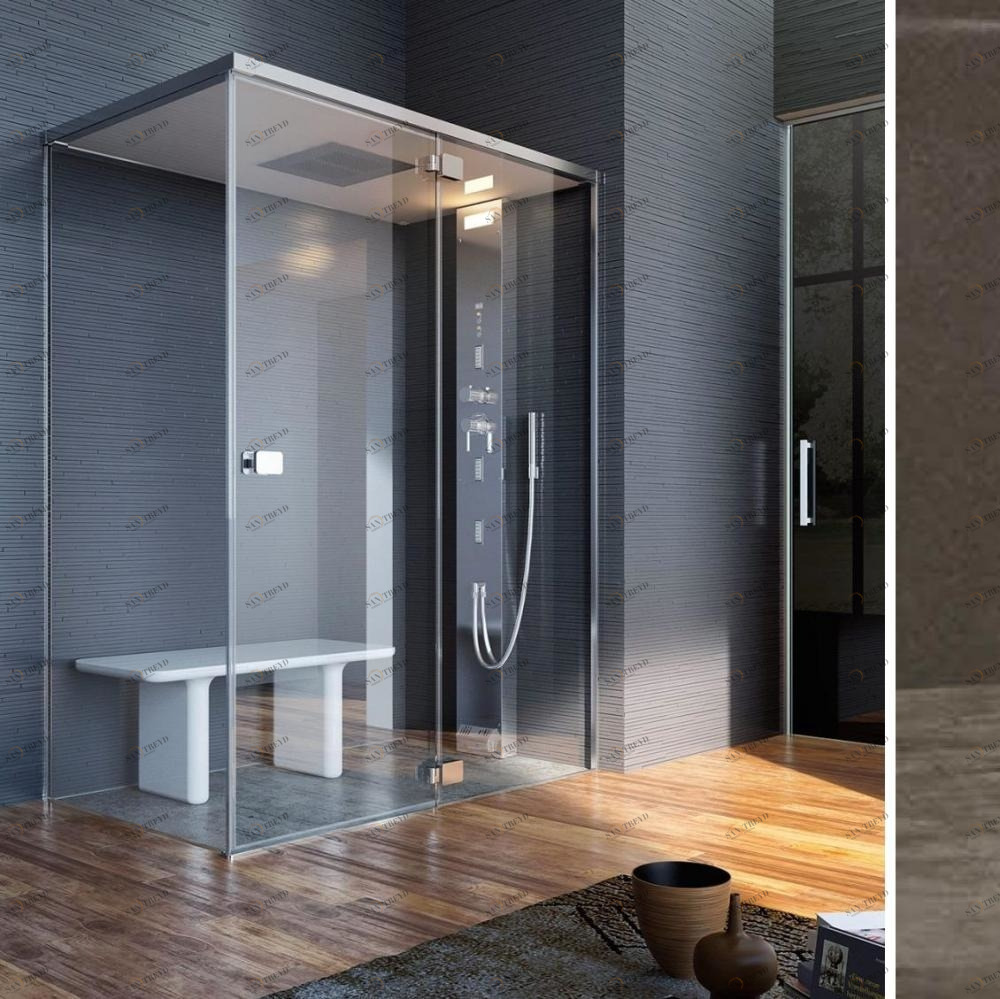 Ограждение для турецкой бани Noor Room 98C GDC0100T50R Glass1989