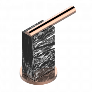 G3S-35/C Вентиль 1/2" набортный для холодной воды Thg-paris Montaigne marbre Grand Antique с рукоятками Розовое золото