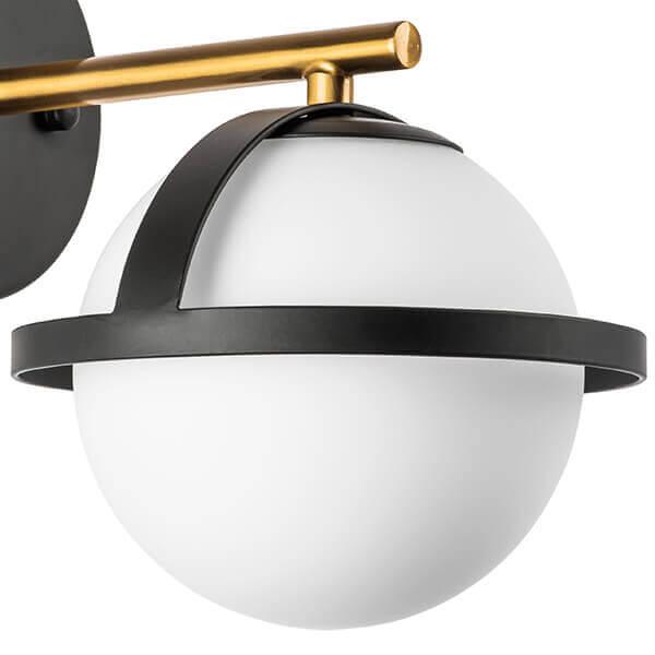 Бра настенное белое с черным Lightstar Croco 815617 LIGHTSTAR CROCO 00-3930188 Белый;черный  - Вид №1