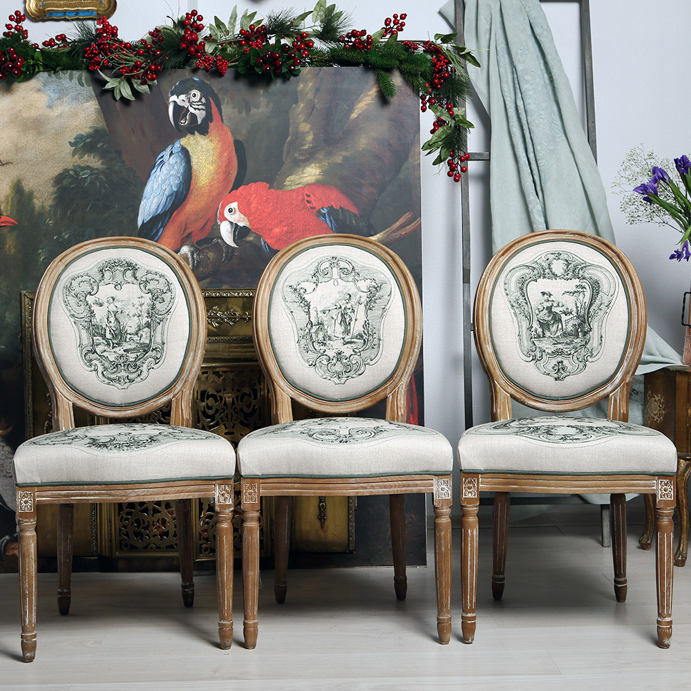 Ch211499 Стул «Туаль де Жуи», сюжет 3, антик грин Object Desire  - Вид №4