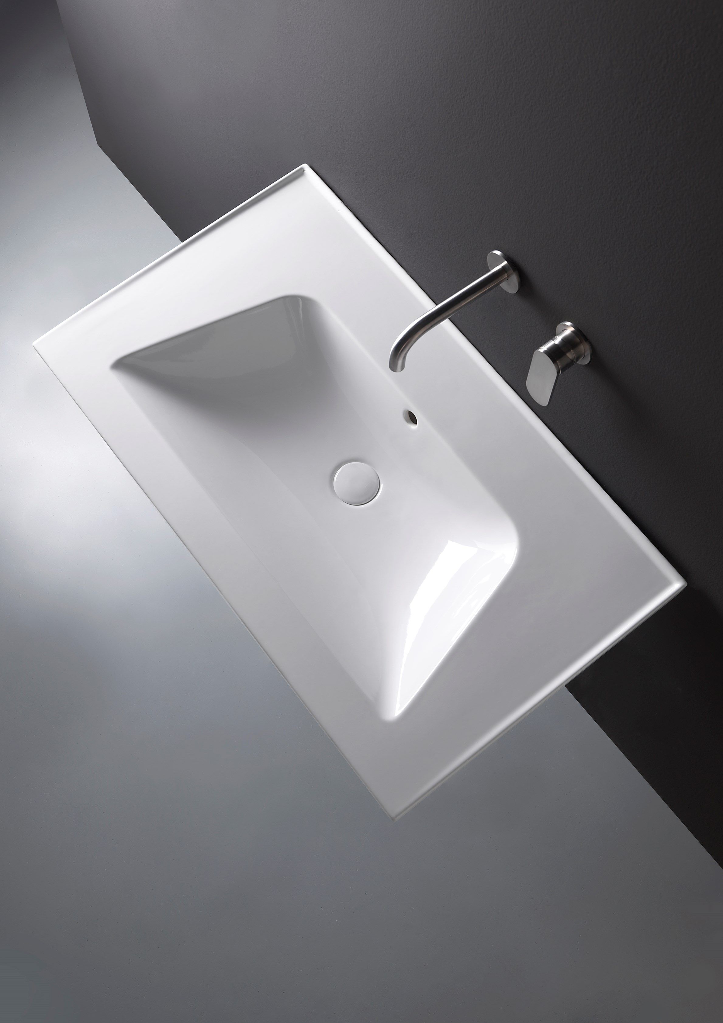 Керамическая подвесная раковина Ceramica Flaminia Bloom ARCH-00066489 - Вид №1