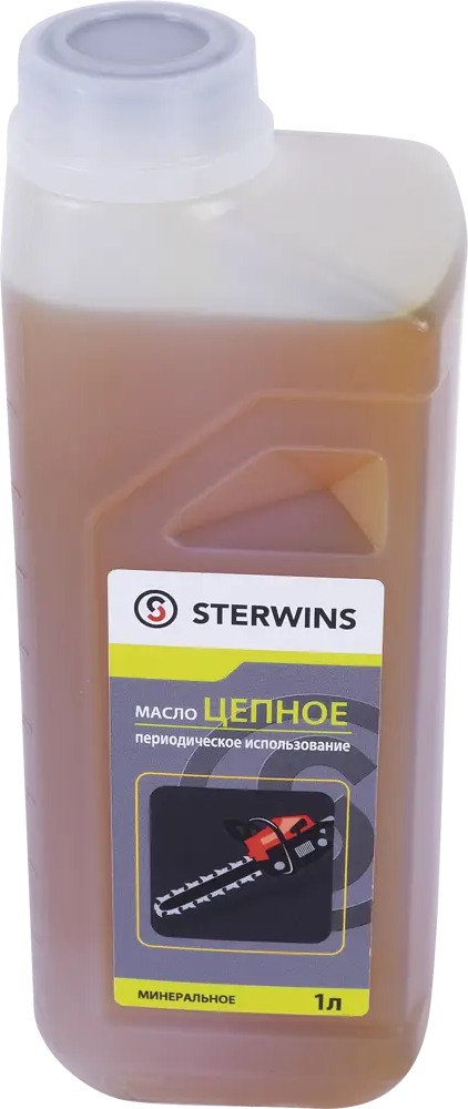 Цепное масло STERWINS для сезонного ухода за пилами 1 л 16355324