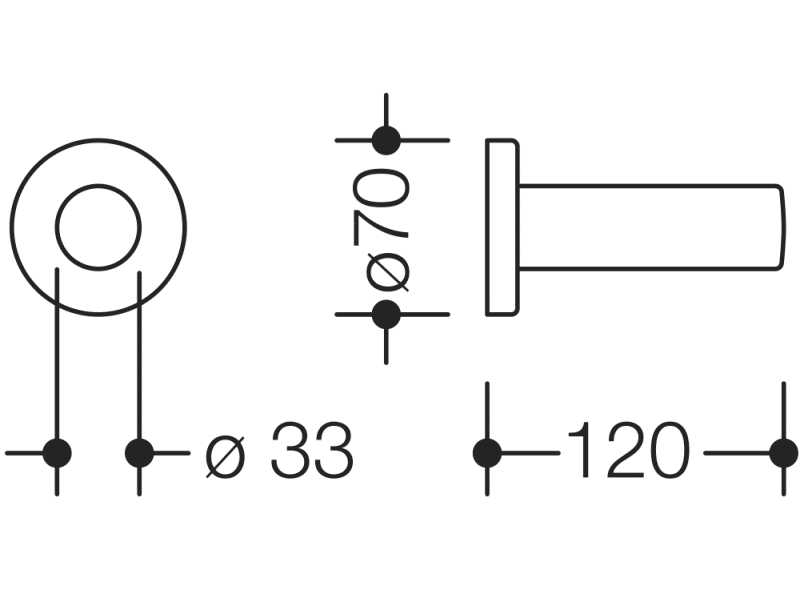 805.21.200 запасной держатель бумаги HEWI System 111 | Edelstahl  - Вид №1