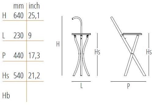 Wiener GTV Design Складной стул из бука sun-id-1407147 - Вид №12