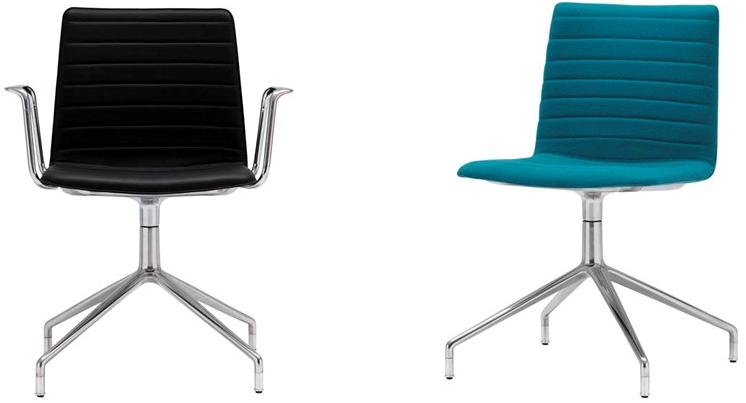 Andreu World Вращающееся кресло с тканевой обивкой Flex high back Si1638 - Вид №20