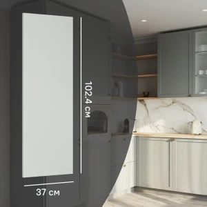 Фальшпанель KONSENSA Кинель для кухни в серо-зеленом цвете 89398720