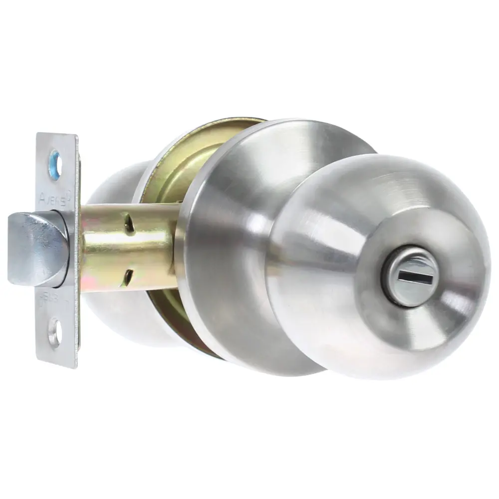 Ручка-защёлка Avers 6072-03-Inox, с фиксатором, сталь, цвет нержавеющая сталь STLM-2173509