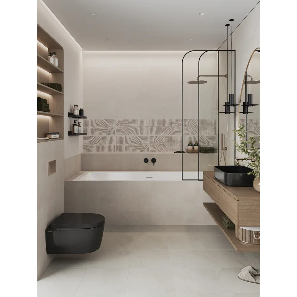 Настенная плитка Dubai 01 30x60 см 1.44 м² матовая цвет бежевый Santreyd STLM-2153660 - Вид №3