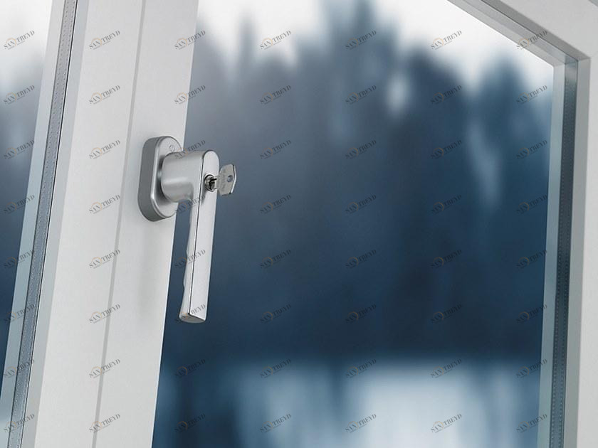 HOPPE Оконная ручка из алюминия с замком Secuforte® sun-id-1379054