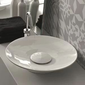 25363 Накладная раковина на столешницу  овальная Ceramica Hidra