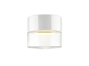 Настенный светильник / потолочный светильник из стекла и фарфора