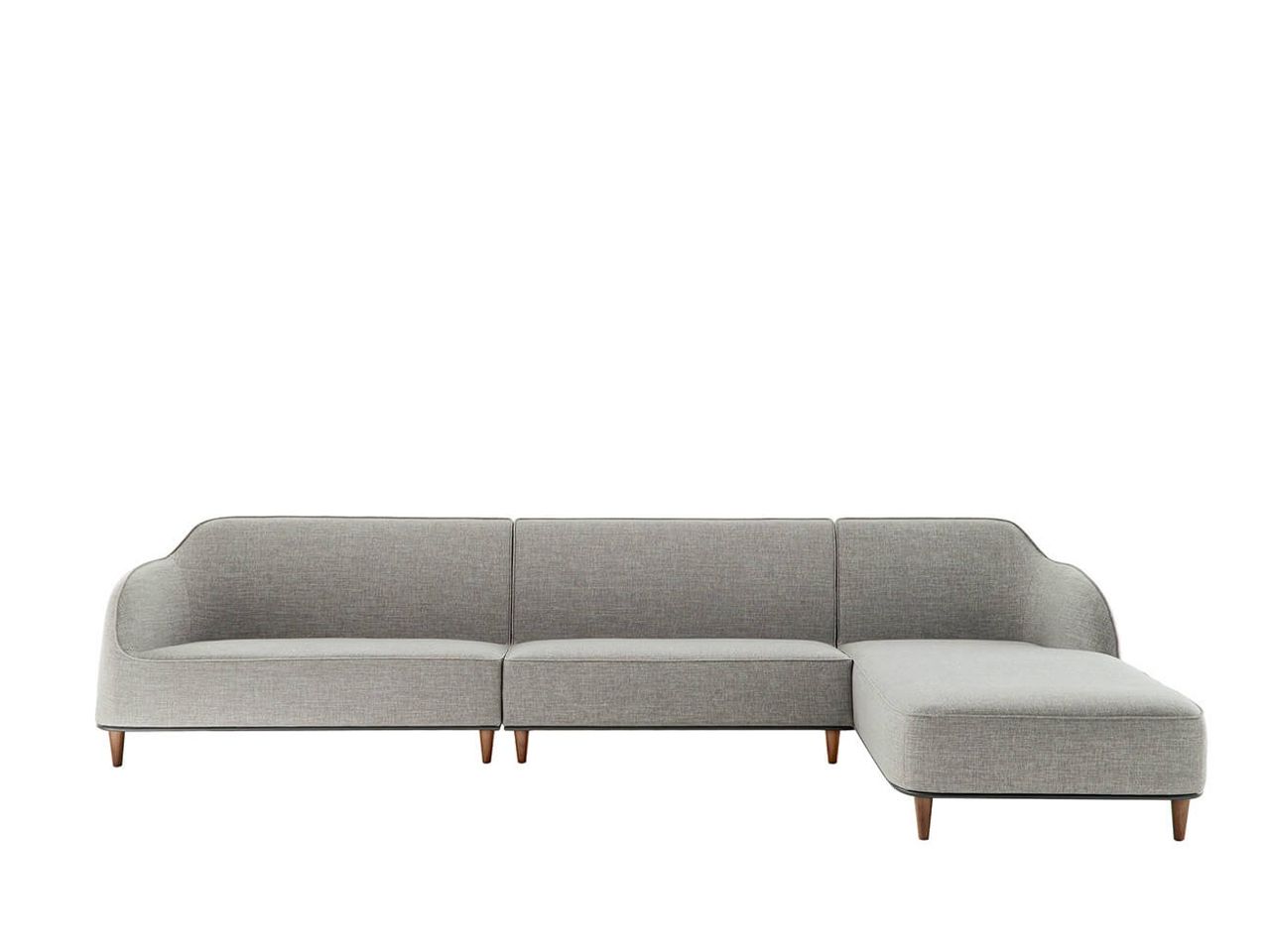 Тканевый диван с полуостровом HC28 maison медведь ARCH-00147209 - Вид №1