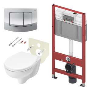9400405.WC1 Комплекты из инсталляций, панелей смыва и унитазов ТЕСЕ V04 Tece