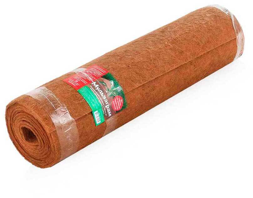 Мульча кокосовая Мульчаграм 1x5 м ГеоПластБорд