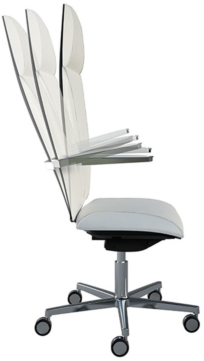 MASCAGNI Кресло исполнительное на 5 спиц с высокой спинкой Tao sun-id-1416970 - Вид №5