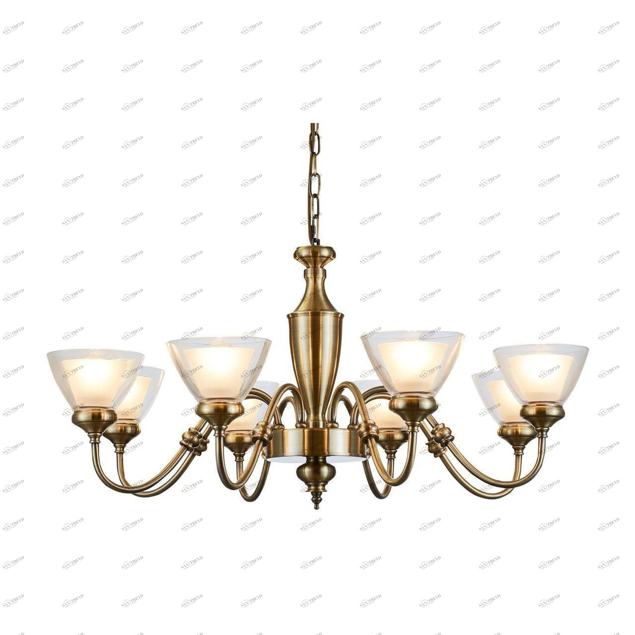 Подвесная люстра Arte Lamp A5184LM-8AB ARTE LAMP ДИЗАЙНЕРСКИЕ 187648 Бронза 