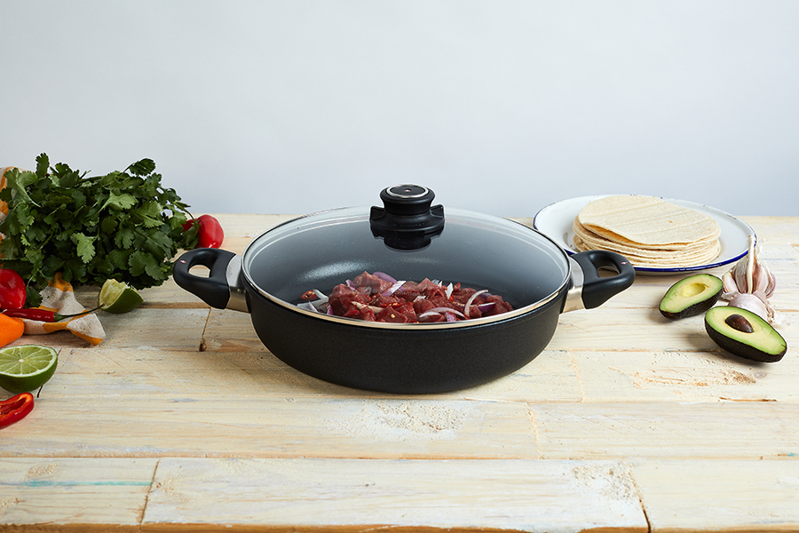 Сотейник Swiss Diamond со стеклянной крышкой, две ручки, Ø28 см XD6628C - Вид №2