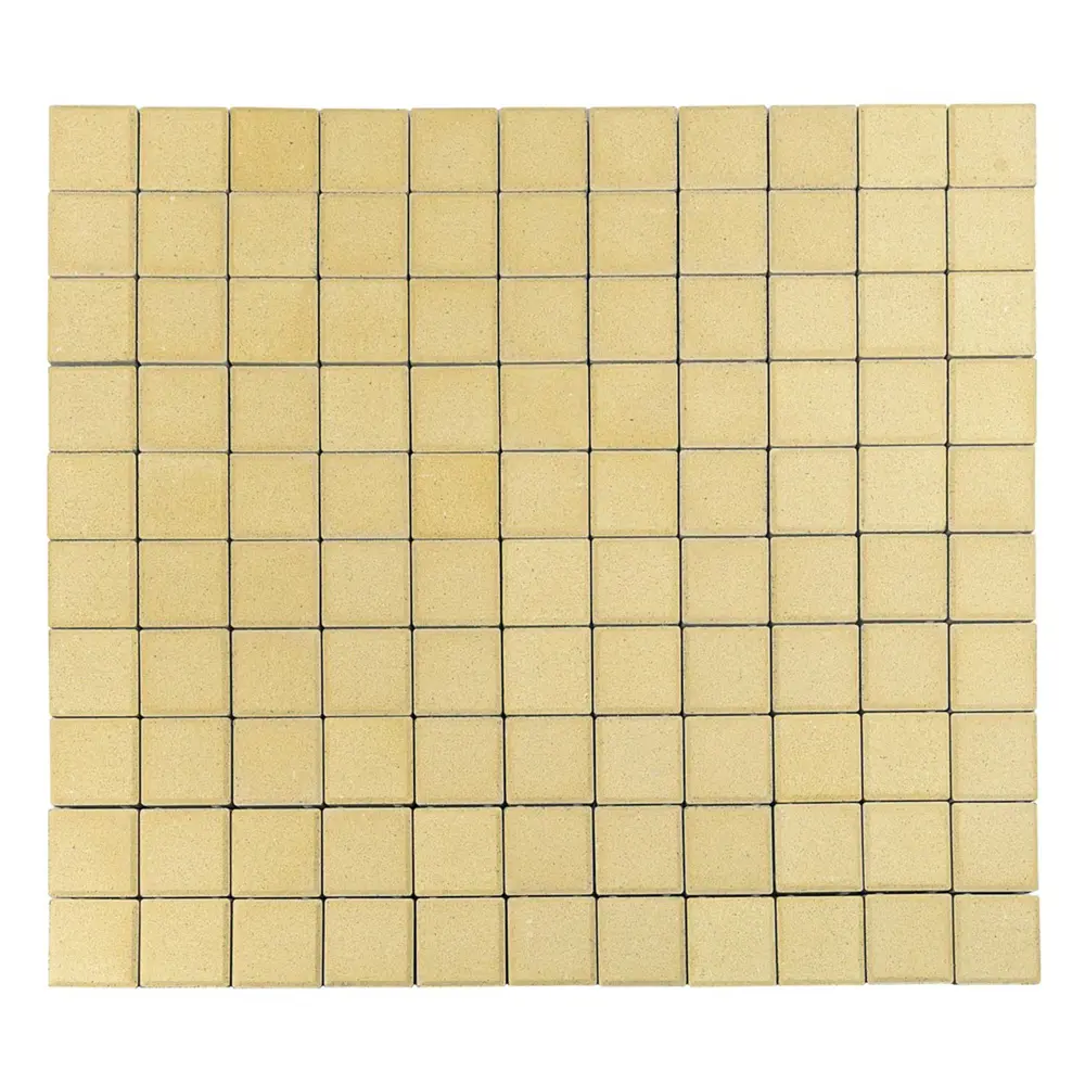 Плитка тротуарная двухслойная Braer Лувр 100x100x60 мм цвет песочный 82001778 STLM-2121126 Santreyd 