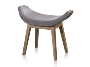 Кожаная подставка для ног