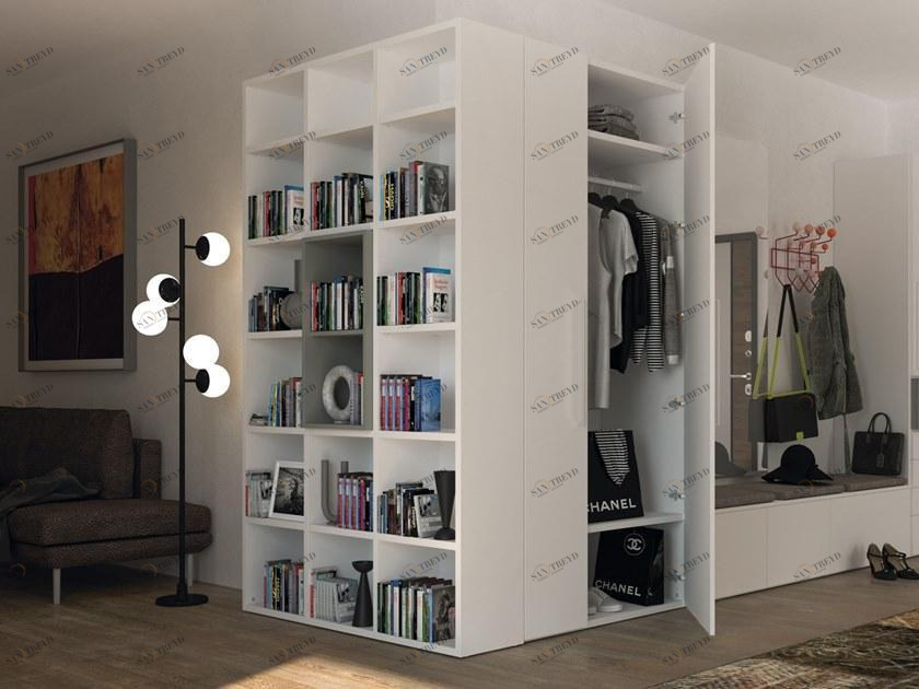 De Rosso Открытый книжный шкаф на заказ из HPL Alfabeto sun-id-1392495