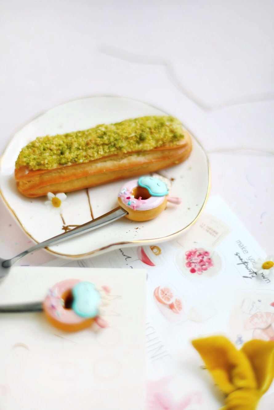 Чайная ложка с пончиком "Лама" JULS SMALL BAKERY  335360 Розовый Santreyd  - Вид №2