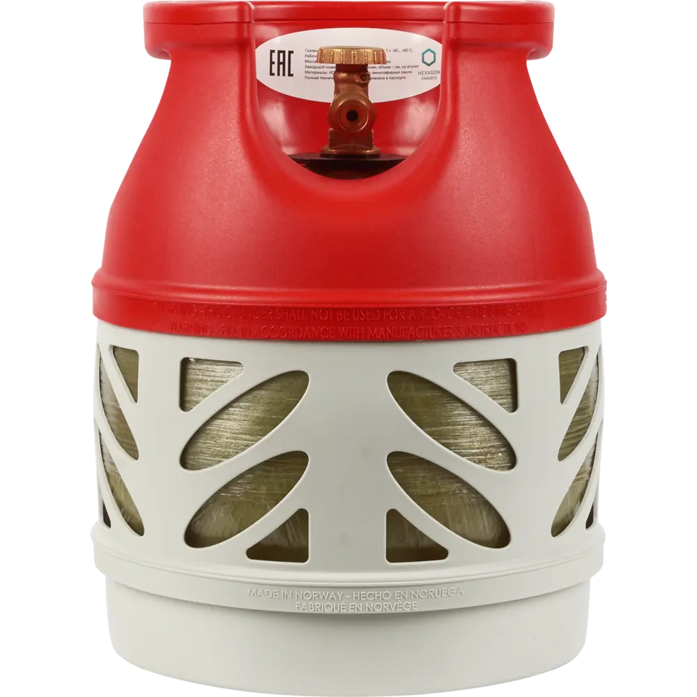Газовый баллон Hexagon Ragasco композитный 12.5 л 82349445 STLM-2070771 Santreyd 